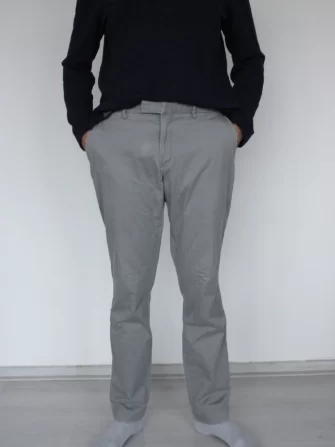 Licht grijze pantalon
